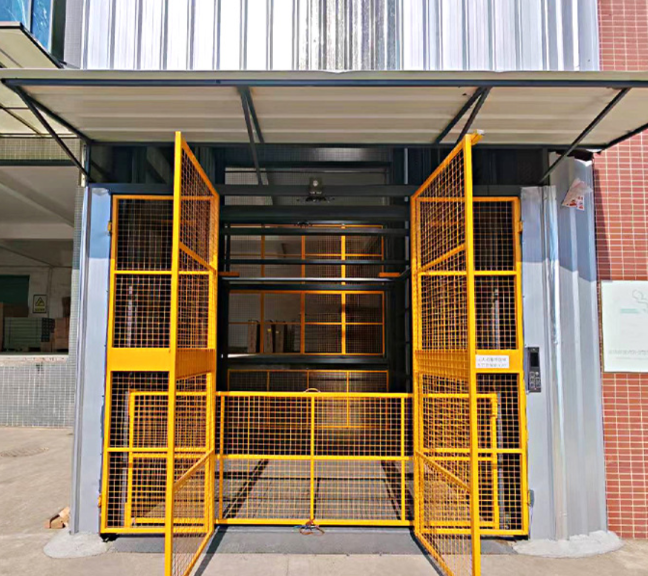 城厢导轨式升降平台